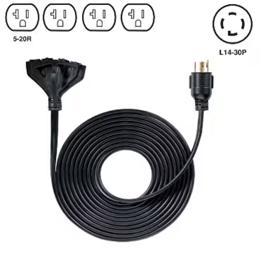 25 Foot Power Extension Cord Cummins Accessory