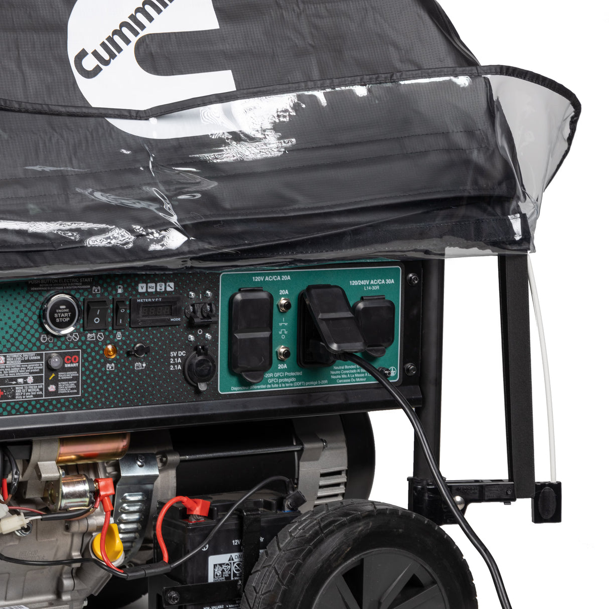 Cummins Portable Generator Weather Canopy Open Frame A076C159