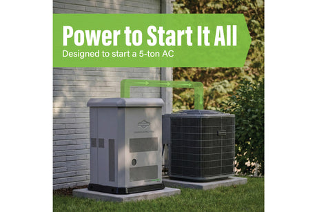 13/11.5kW Bundle (LP/NG) - PP13 Standby Generator + 200 amp Standard SED Transfer Switch + Symphony Choice Power Management Briggs & Stratton