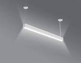 LED Linear Light - L8070 - Milky Flat Lens - 2ft Gl LED US Lighting