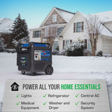 DuroMax XP9500iH Dual Fuel Inverter Generator