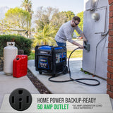 DuroMax XP9500iH Dual Fuel Inverter Generator