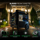 DuroMax 9,500 Watt Portable Tri Fuel Inverter Generator Mr. Volt, Inc.
