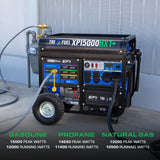 DuroMax XP15000HXT+ Tri-Fuel Portable Generator