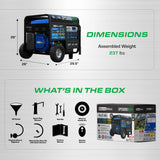 DuroMax XP15000HXT+ Tri-Fuel Portable Generator