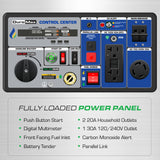 DuroMax 7,000 Watt Portable Tri Fuel Inverter Generator - Quiet, Low THD DuroMax