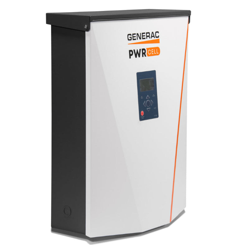 Generac PWR CELL battery system on a white background
