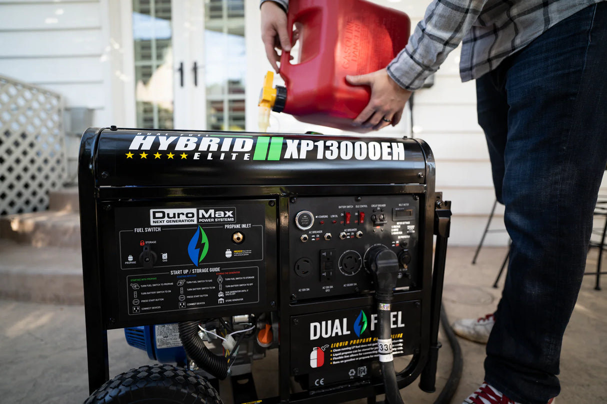 DuroMax XP13000EH Dual Fuel Portable Generator DuroMax