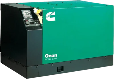 Cummins Onan QD 8000 RV Generator 8kW Diesel 120V Single Phase Liquid Cooled 8HDKAK-1046