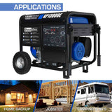 DuroMax XP13000E Portable Generator – 10,500 Running Watts / 13,000 Starting Watts, Gas Powered, Electric Start