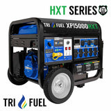 DuroMax XP15000HXT Tri-Fuel Portable Generator