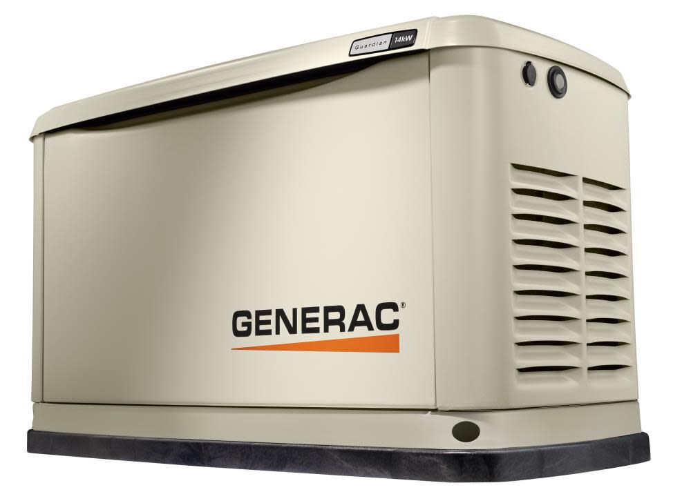 Generac Guardian Series 14,000 Watt (14kw) Dual Fuel 50-State Air-Cooled Home Standby Generator
