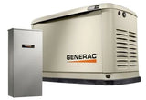 Generac Guardian Series 14,000 Watt (14kw) Dual Fuel 50-State Air-Cooled Home Standby Generator with 100-Amp Transfer Switch
