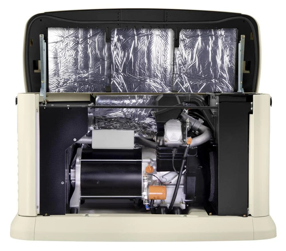 Generac Guardian Series 18,000 Watt (18kw) Dual Fuel 50-State Air-Cooled Home Standby Generator with 200-Amp Whole Home Transfer Switch