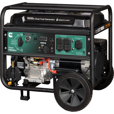 Cummins Onan 9500 Watt Dual Fuel Portable Generator