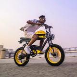 HappyRun G100 48V/38Ah 2000W Dual Battery Electric Bike