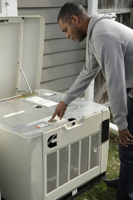 Cummins Quiet Connect Extreme Cold RS20ACE 20kW Air-Cooled Standby Generator Cummins